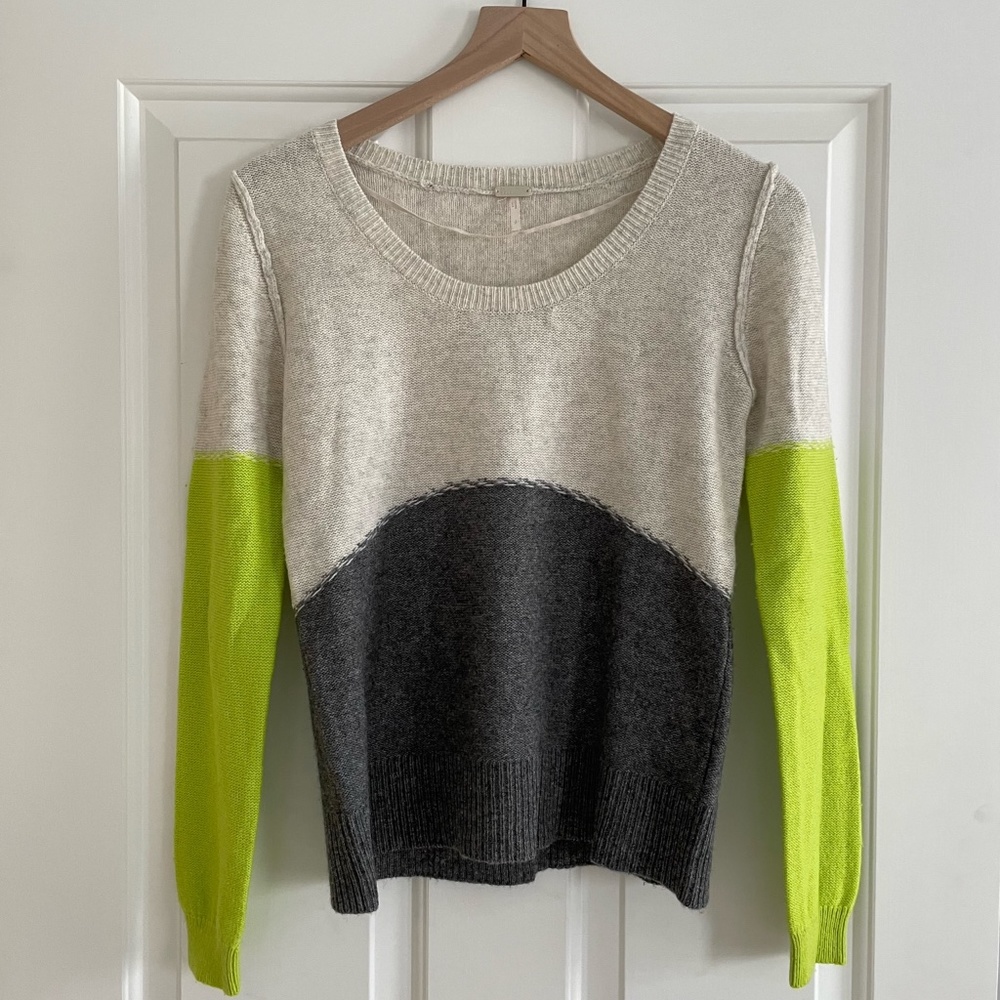 Free People // Colorblock Sweater